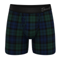 The Black Watch | Tartan Plaid Ball Hammock® Pouch Underwear With Fly - Shinesty