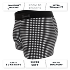 The Blackberry Bramble | Window Pane Ball Hammock® Pouch Trunks Underwear - Shinesty