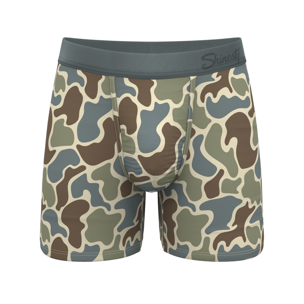 The Blender | Grey Duck Camo Ball Hammock® Pouch Underwear - Shinesty