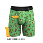 The Blitzened | Reindeer Beer Ball Hammock® Boxer - Long Leg - Shinesty