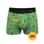 The Blitzened | Reindeer Beer Ball Hammock® Pouch Trunks Underwear - Shinesty