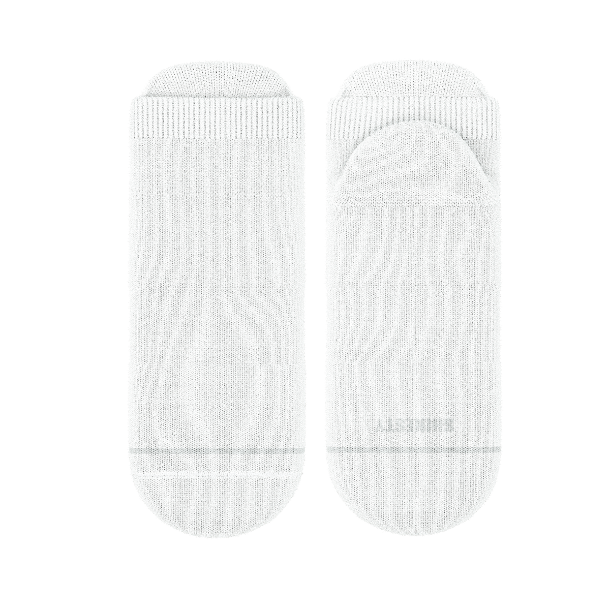 The Blizzard | Plain White Heel Hammock™ Ankle Socks - Shinesty