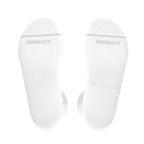 The Blizzard | Plain White Heel Hammock™ Crew Socks - Shinesty