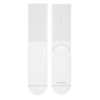 The Blizzard | Plain White Heel Hammock™ Crew Socks - Shinesty
