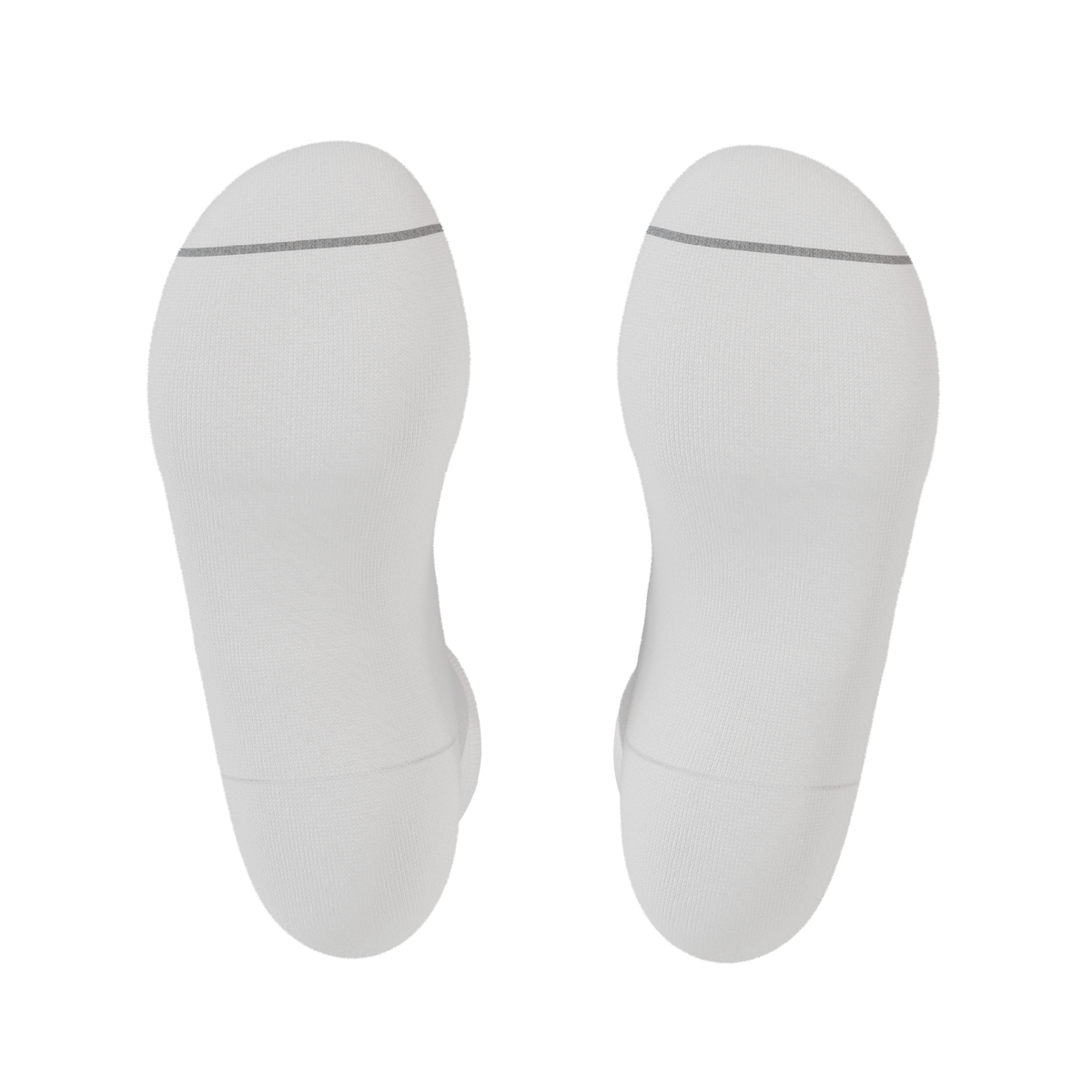 The Blizzard | Plain White Heel Hammock™ Quarter Crew Socks - Shinesty