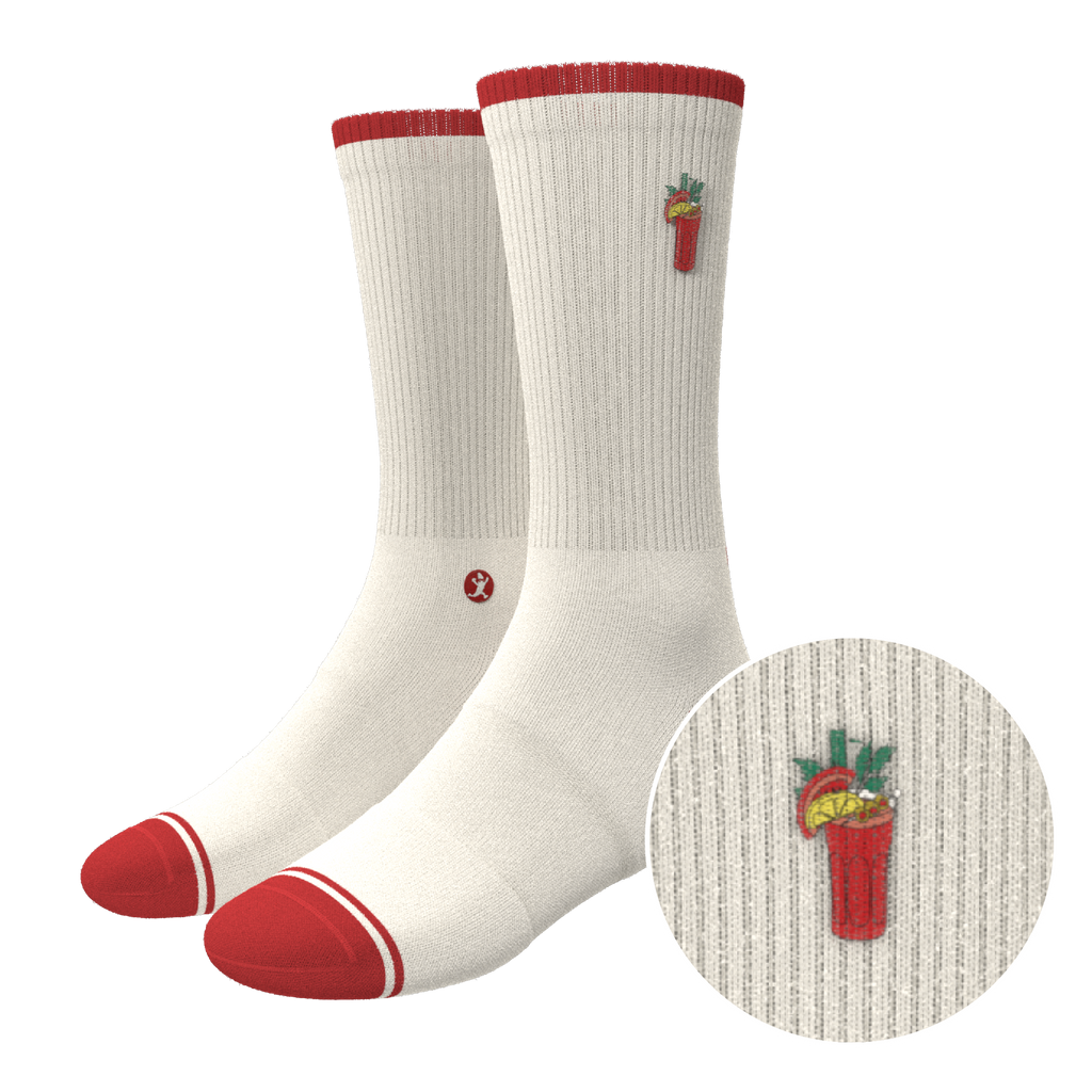 The Bloody | Bloody Mary Heel Hammock™ Crew Socks - Shinesty