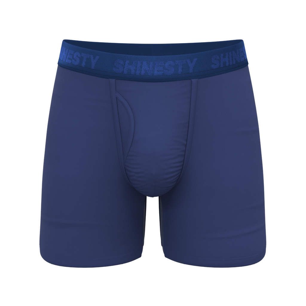 The Bloom Moon | Tonal Navy Ball Hammock® Magnum Big Pouch Underwear - Shinesty