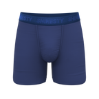 The Bloom Moon | Tonal Navy Ball Hammock® Pouch Underwear - Shinesty