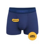 The Bloom Moon | Tonal Navy Ball Hammock® Pouch Trunks Underwear - Shinesty