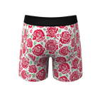 The Bloom With A View | Naughty Roses Ball Hammock® Pouch Underwear - Shinesty
