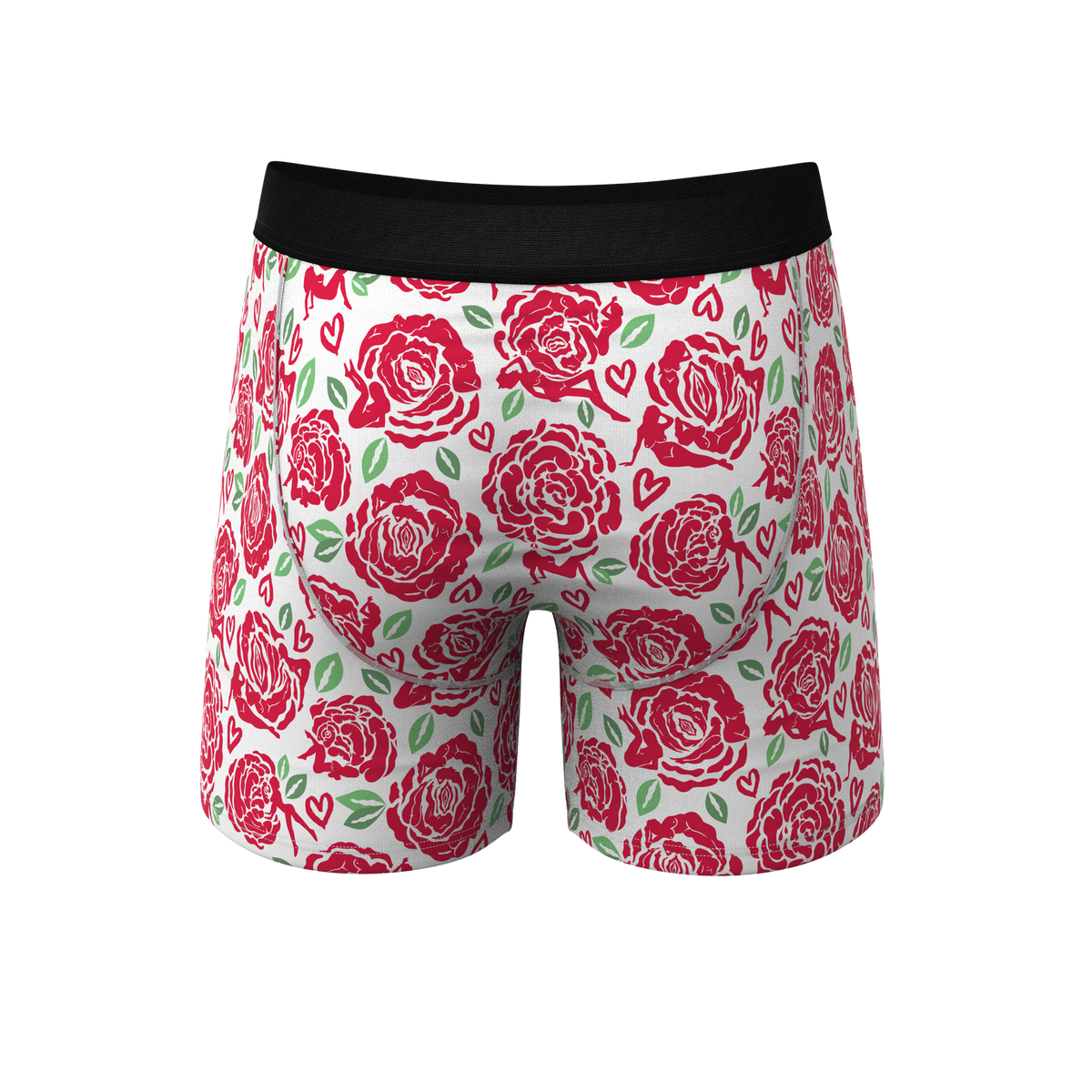 The Bloom With A View | Naughty Roses Ball Hammock® Pouch Underwear - Shinesty
