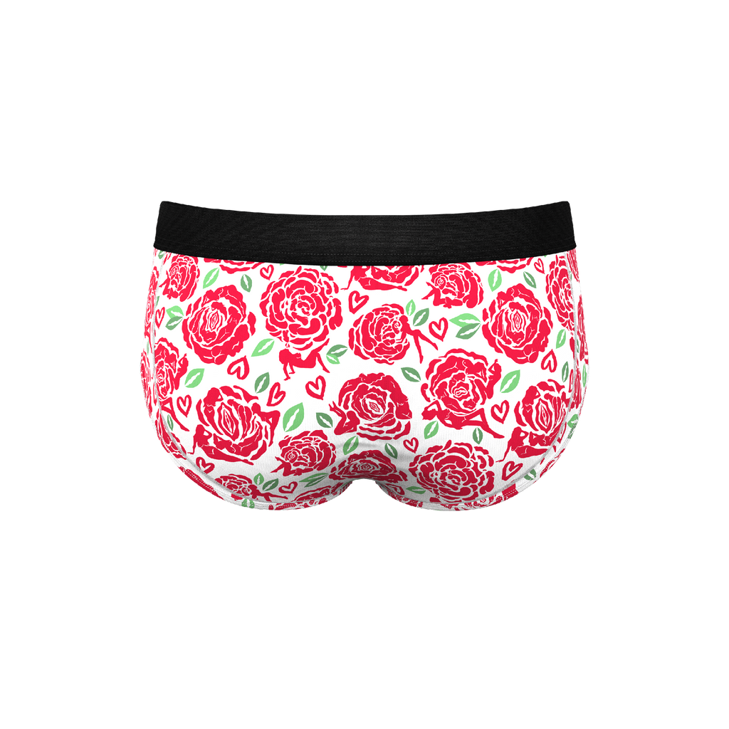 The Bloom With A View | Naughty Roses Ball Hammock® Pouch Underwear Briefs - Shinesty