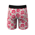 The Bloom With A View | Naughty Roses Ball Hammock® Boxer - Long Leg - Shinesty