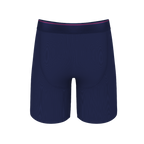The Blueberry Pie | Red Tip Navy Ball Hammock® Boxer - Long Leg - Shinesty