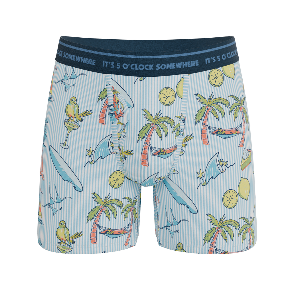 The Boat Drinks | Shinesty x Margaritaville® Ball Hammock® Pouch Underwear With Fly - Shinesty