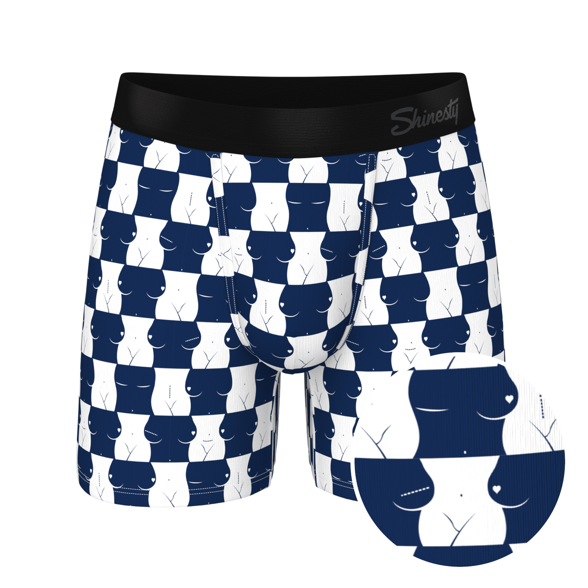 The Body Posi | Shinesty x Breasties Ball Hammock® Pouch Underwear - Shinesty