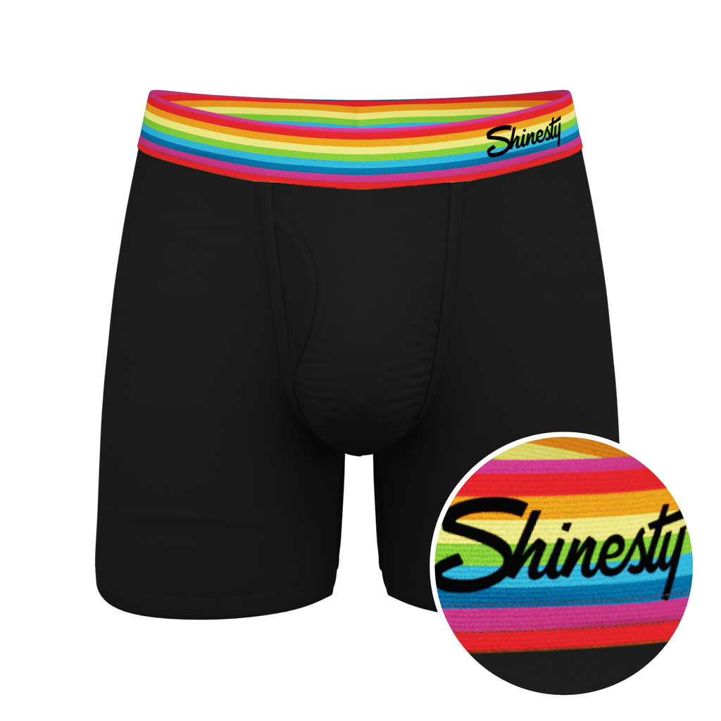 The Bona Fide Pride | Pride Ball Hammock® Pouch Underwear With Fly - Shinesty
