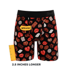 The Bonbons | Naughty Chocolate Ball Hammock® Boxer - Long Leg - Shinesty