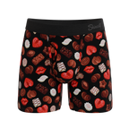 The Bonbons | Naughty Chocolate Ball Hammock® Magnum Big Pouch Underwear - Shinesty