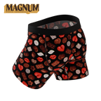 The Bonbons | Naughty Chocolate Ball Hammock® Magnum Big Pouch Underwear - Shinesty