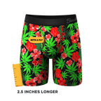 The Bongstera | Tropical Weed Ball Hammock® Boxer - Long Leg - Shinesty
