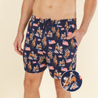 The Bootstraps & Chaps | Americana Cowboy Men’s Pajama Shorts - Shinesty