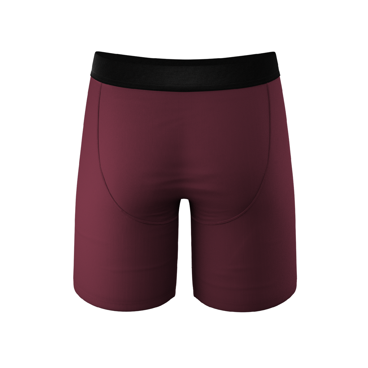 The Bordeaux | Mauve Ball Hammock® Boxer - Long Leg - Shinesty