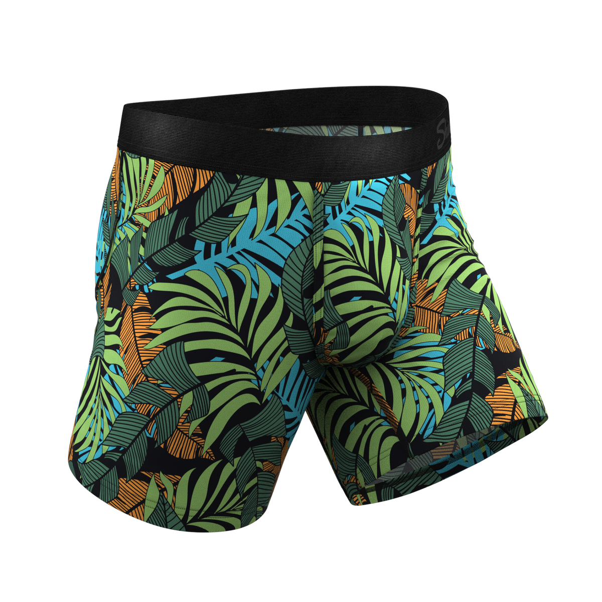 The Botanist | Tropical Leaves Ball Hammock® Pouch Underwear - Shinesty
