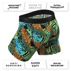 The Botanist | Tropical Leaves Ball Hammock® Pouch Underwear - Shinesty