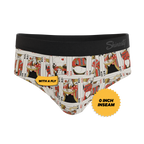 The Bottomless Blackjack | Vintage Playing Cards Ball Hammock® Pouch Underwear Briefs - Shinesty