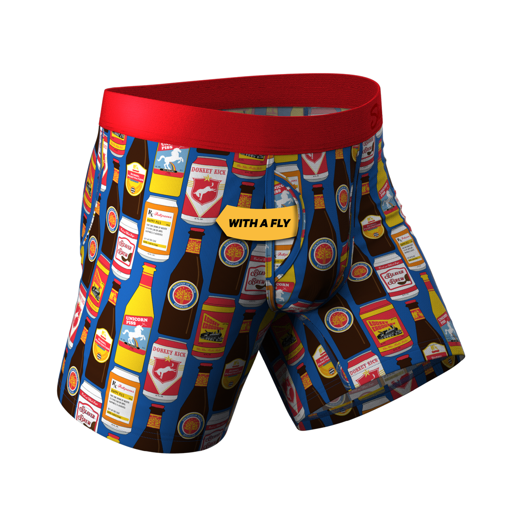 The Hop Nectar | Beer Ball Hammock® Pouch Underwear With Fly - Shinesty
