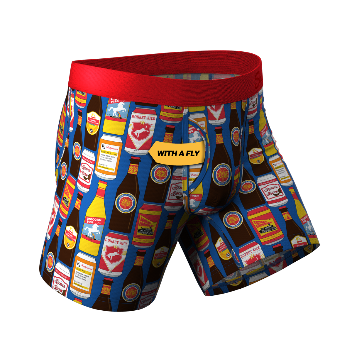 The Hop Nectar | Beer Ball Hammock® Pouch Underwear With Fly - Shinesty