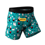 The AbracaDoMe | Magic Bunny Ball Hammock® Pouch Underwear With Fly - Shinesty