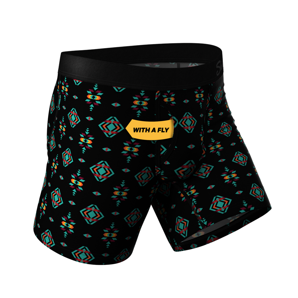 The Ayahuasca | Southwestern Ball Hammock® Pouch Underwear With Fly - Shinesty