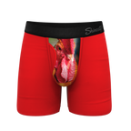 The Early Risers | Barnyard Rooster Ball Hammock® Pouch Underwear With Fly - Shinesty