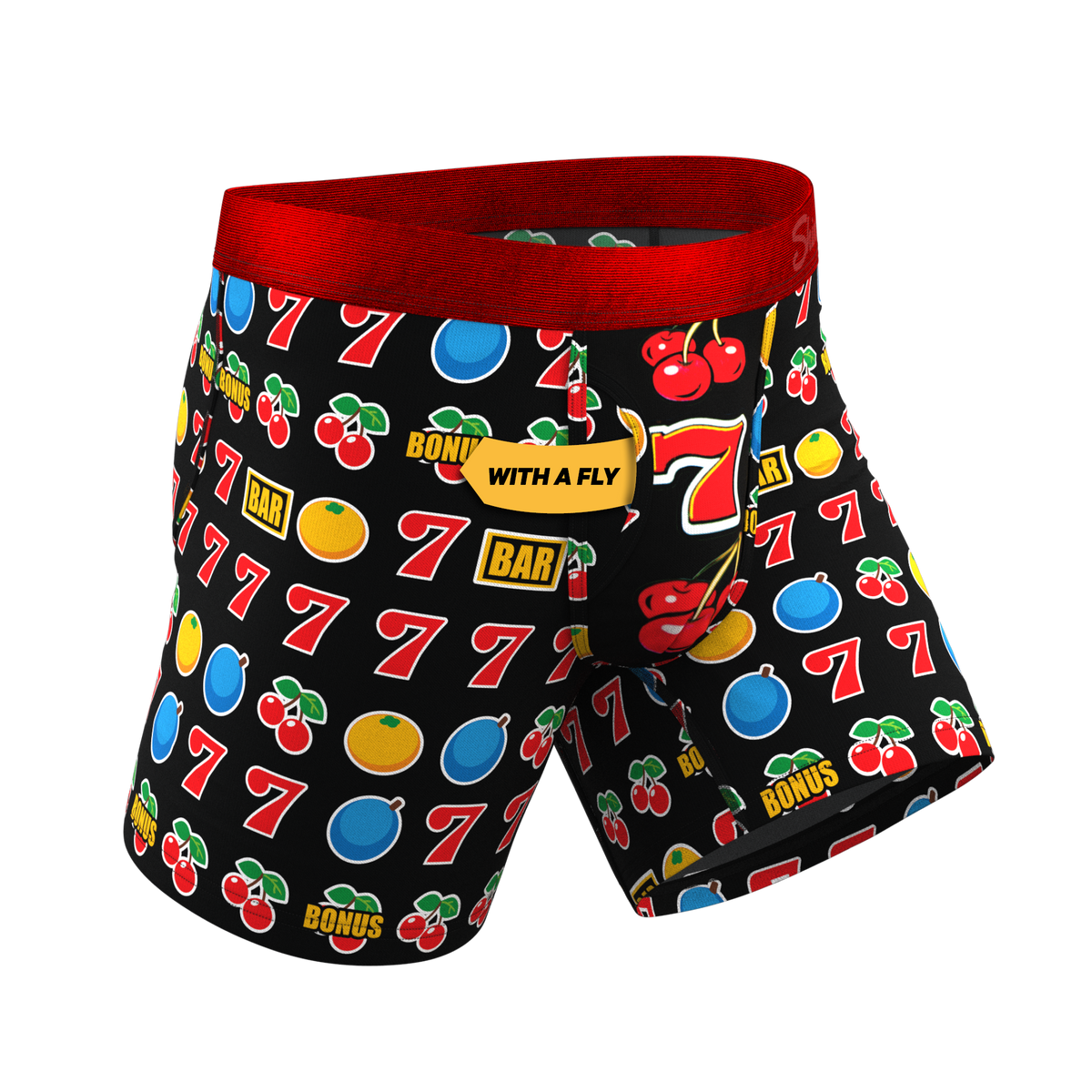 The Apex Jackpot | Slot Machine Ball Hammock® Pouch Underwear With Fly - Shinesty