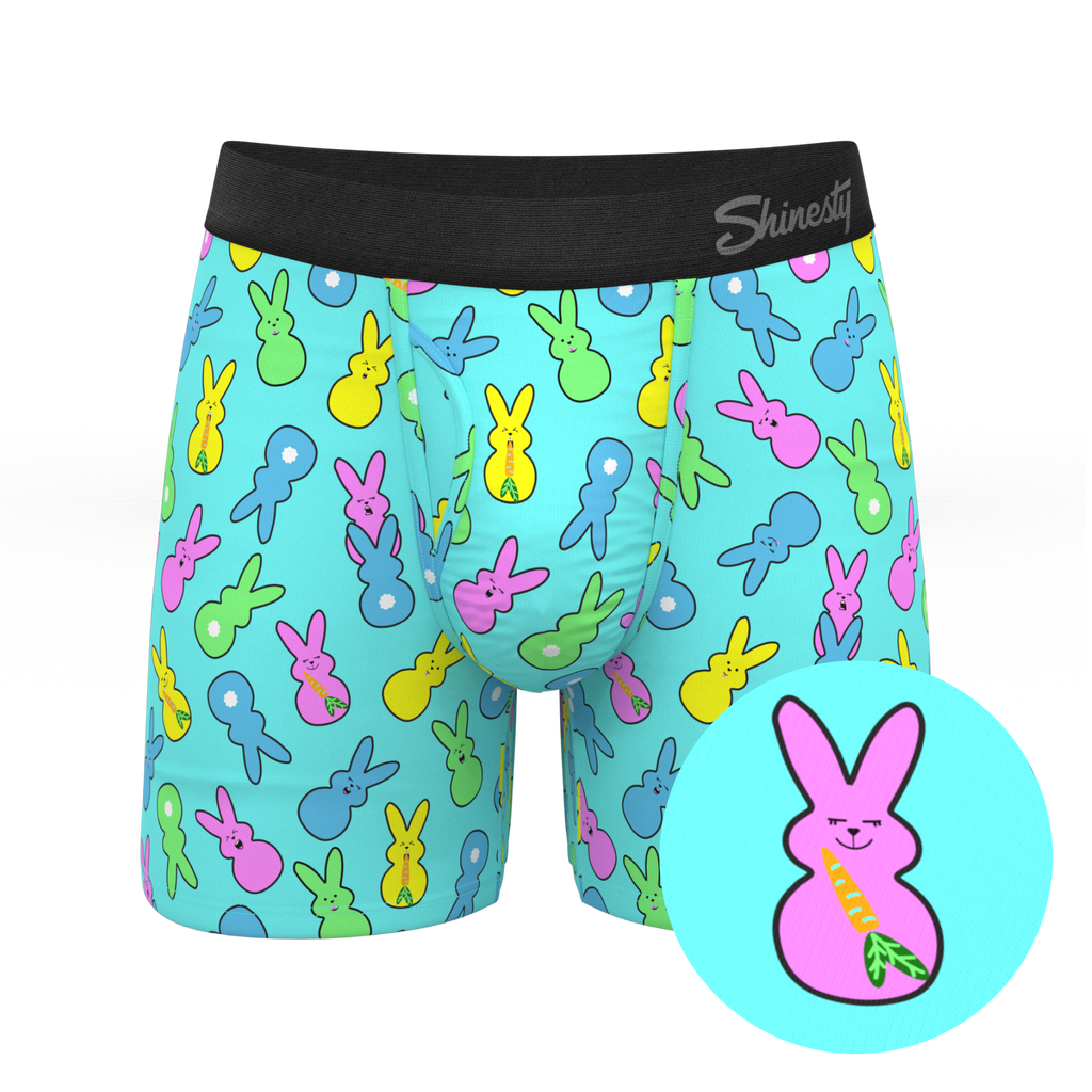 The Bunny Business | Easter Ball Hammock® Pouch Underwear With Fly - Shinesty