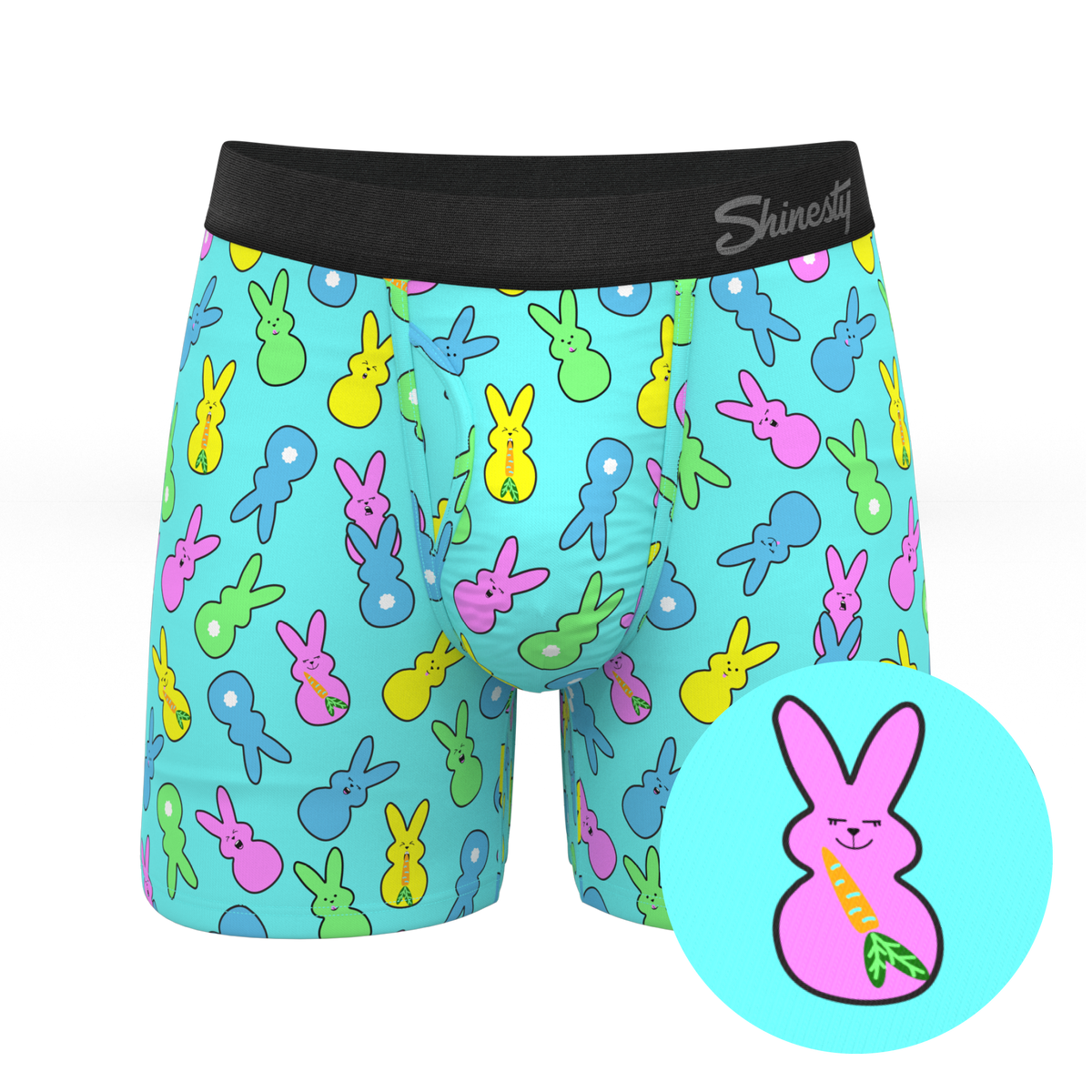 The Bunny Business | Easter Ball Hammock® Pouch Underwear With Fly - Shinesty