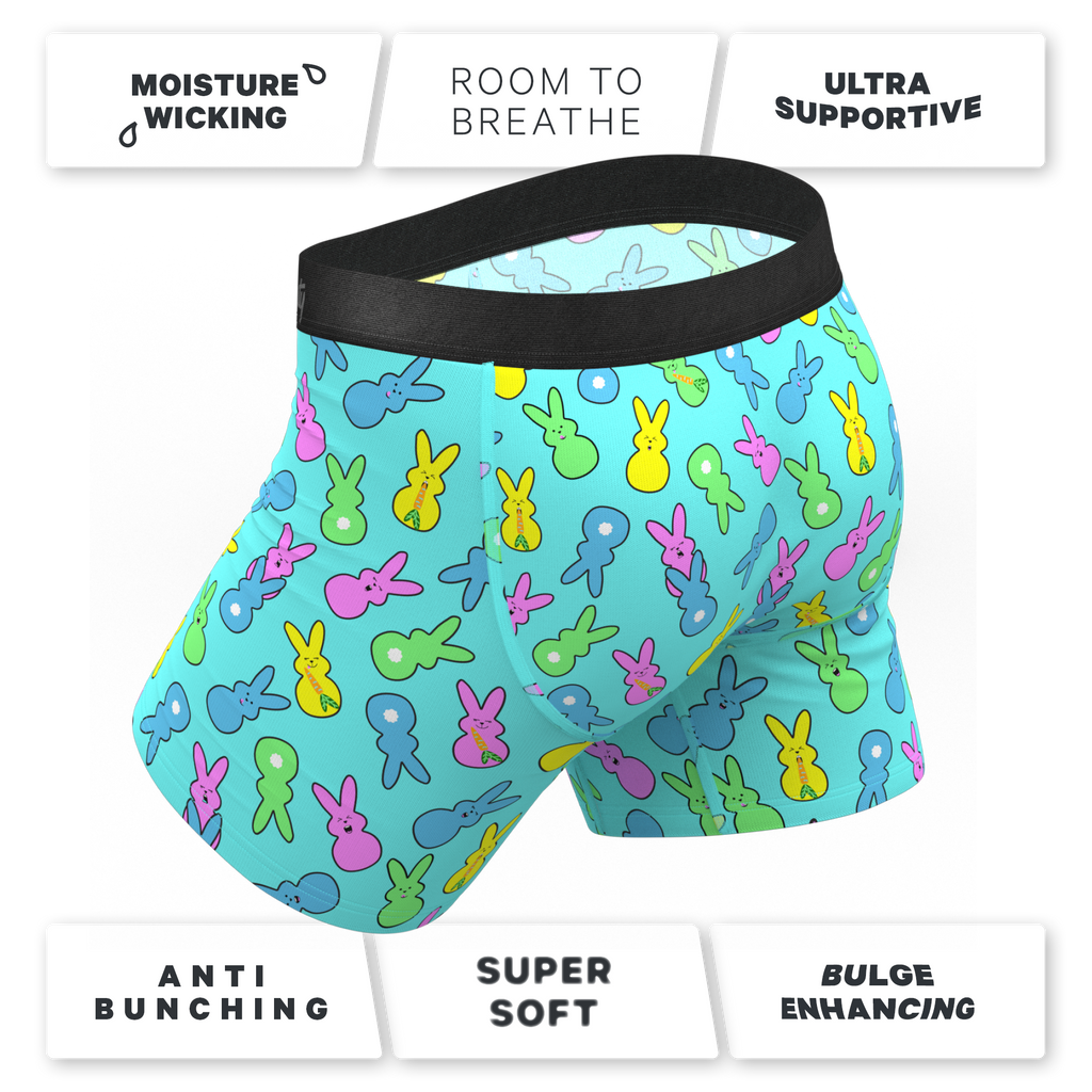 The Bunny Business | Easter Ball Hammock® Pouch Underwear With Fly - Shinesty