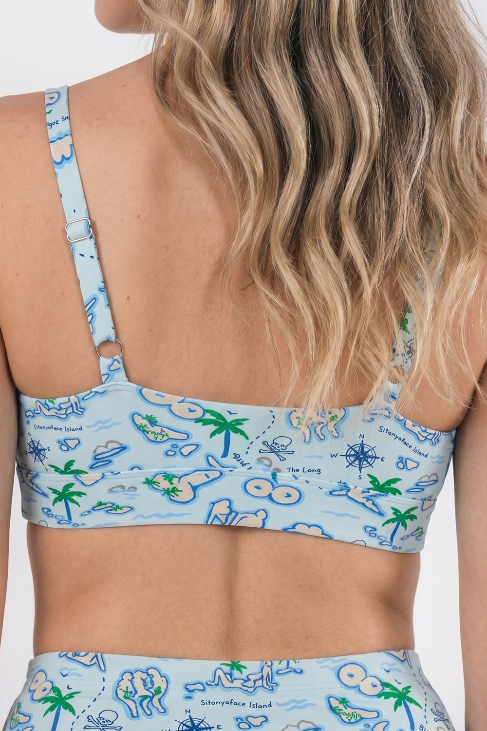 The Pirate's Booty | Naughty Map Boob Hammock™ Plunge Bralette - Shinesty