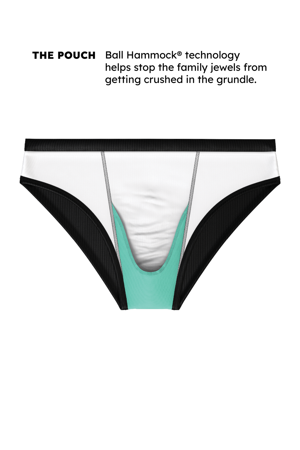 The Butlers | Tuxedo Swim Brief - Shinesty