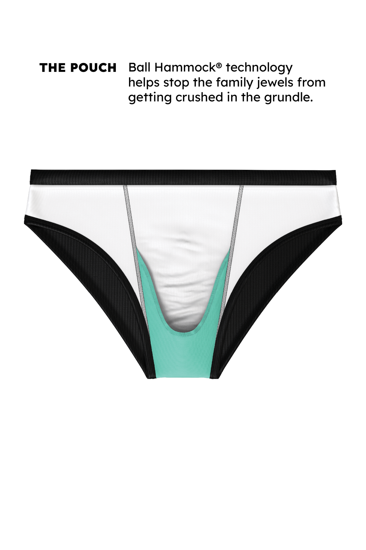 The Butlers | Tuxedo Swim Brief - Shinesty