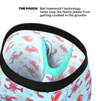 The Cajun Cookout | Summer Crabs Ball Hammock® Boxer - Long Leg - Shinesty