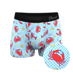 The Cajun Cookout | Summer Crabs Ball Hammock® Pouch Trunks Underwear - Shinesty