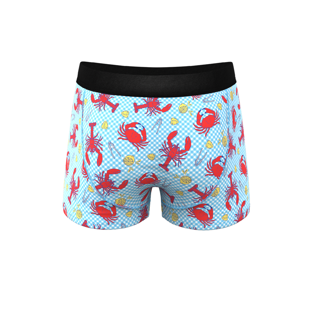 The Cajun Cookout | Summer Crabs Ball Hammock® Pouch Trunks Underwear - Shinesty