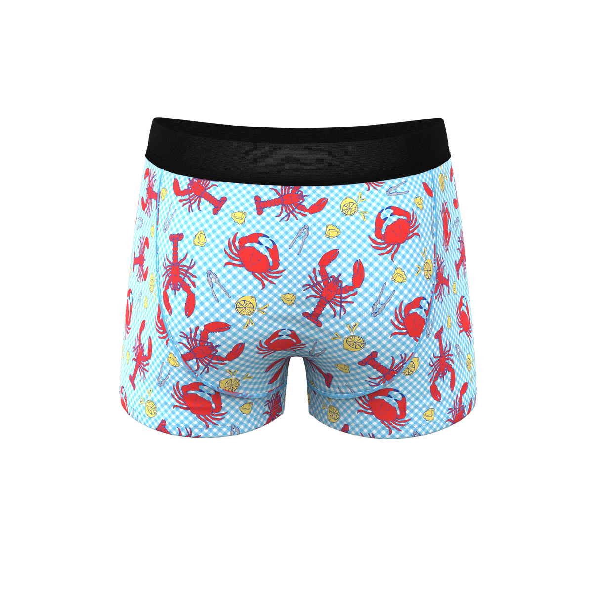 The Cajun Cookout | Summer Crabs Ball Hammock® Pouch Trunks Underwear - Shinesty