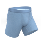 The Chambray All Day | Blue Chambray Ball Hammock® Pouch Underwear - Shinesty