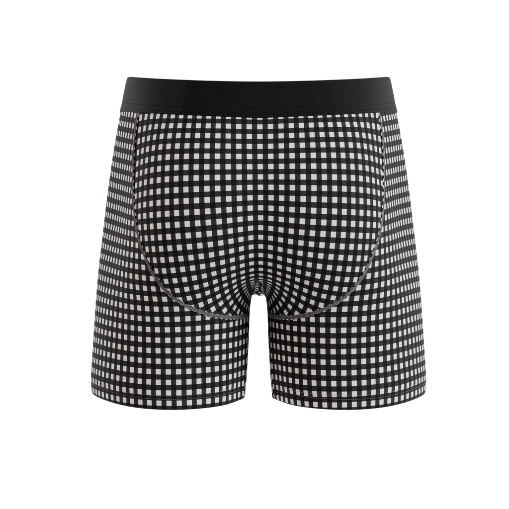 The Checkered Past | Ball Hammock® Pouch Boxer Briefs with Fly 3 Pack - Shinesty