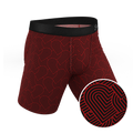 The Cherub | Geometric Hearts Ball Hammock® Boxer - Long Leg - Shinesty