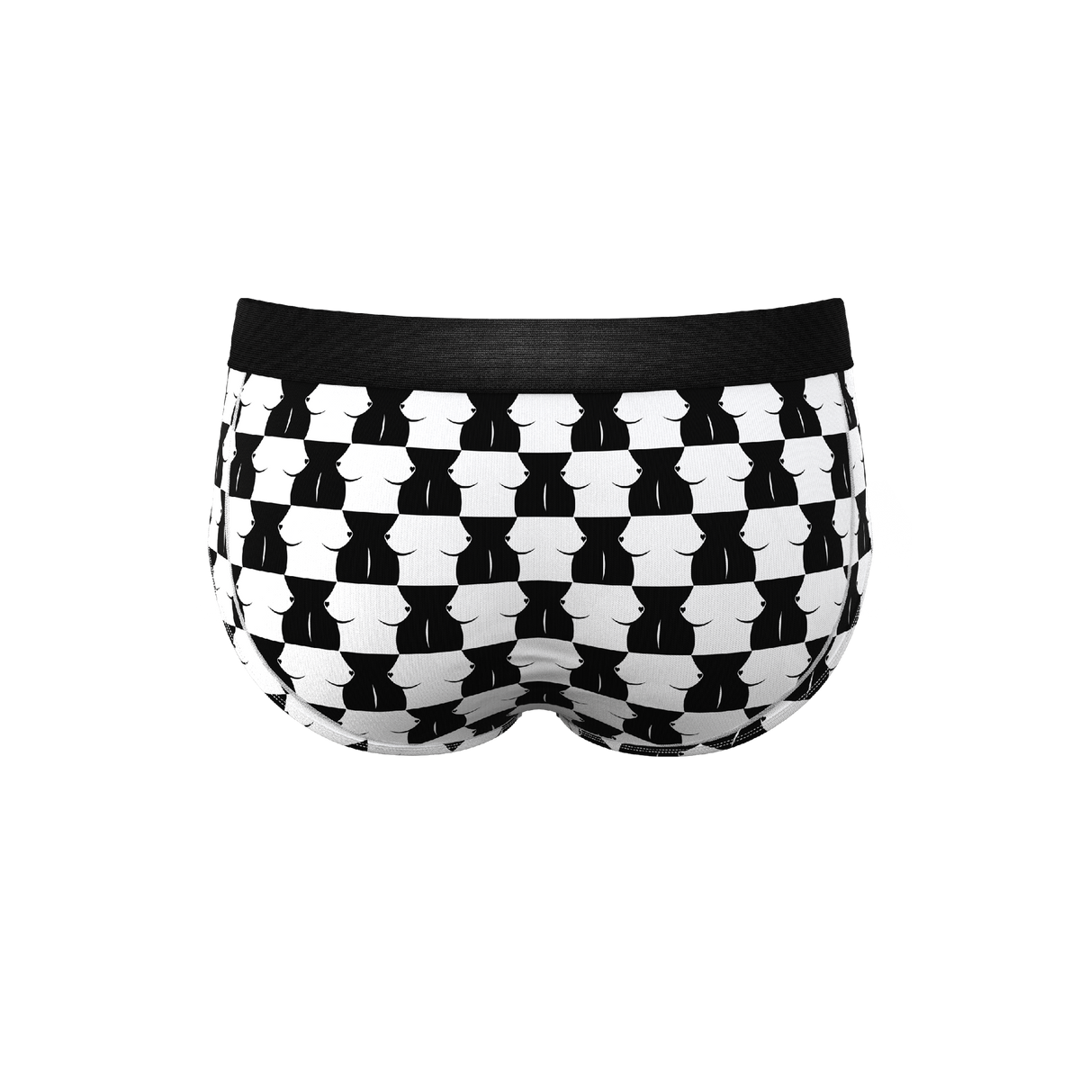 The Chest Mate | Checkered Ball Hammock® Pouch Underwear Briefs - Shinesty